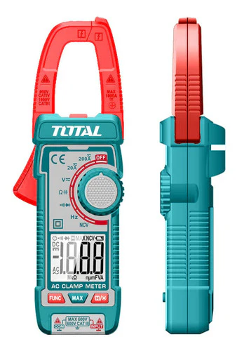 Pinza Amperimétrica Digital 400A RMS Total TMT762002