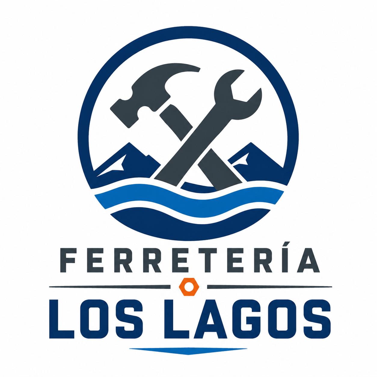 Logo ferretería los lagos