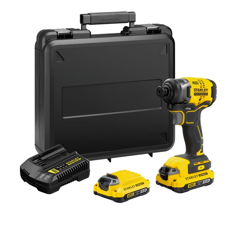 ATORNILLADOR INALÁMBRICO DE IMPACTO 1/4″ SBI810D2K STANLEY